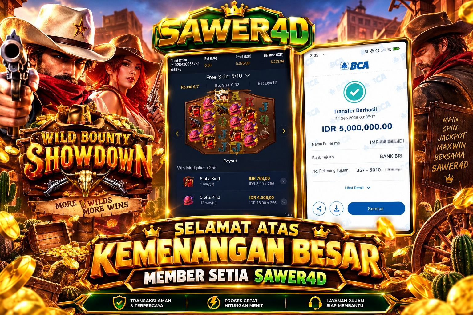 🏆 Mantap bosku! Kemenangan keren di Bounty Showdown!